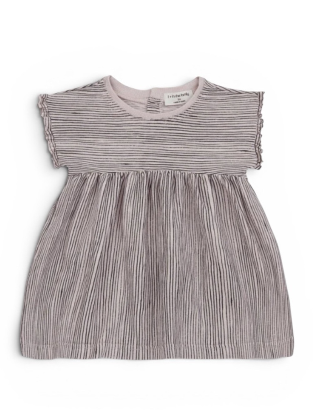 1 + In The Family Arlet Dress Size 36 Months Cotton Stripes Casual